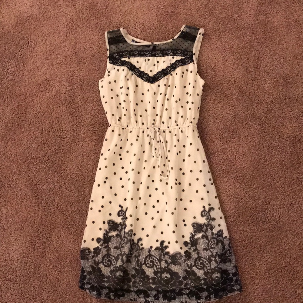 Fancy polka dot dress